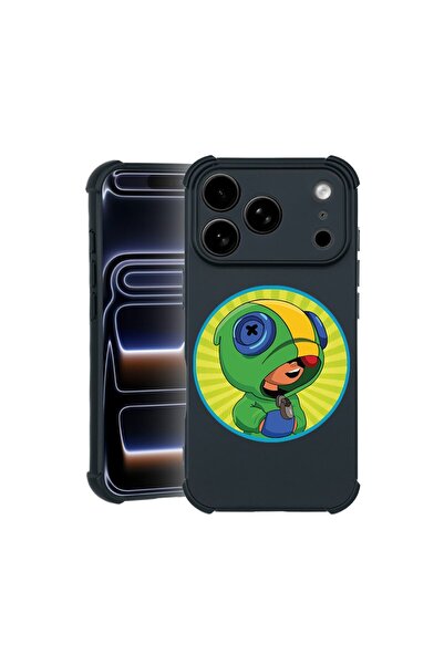 bestcase Husa TPU Pro Shock Compatibila cu Apple iPhone 17 Pro, cu Design Bra...