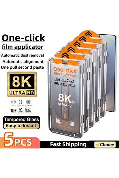 Choice24 Galaxy A55 5 Pieces High Definition 5PCS Dust Free Installation HD F...