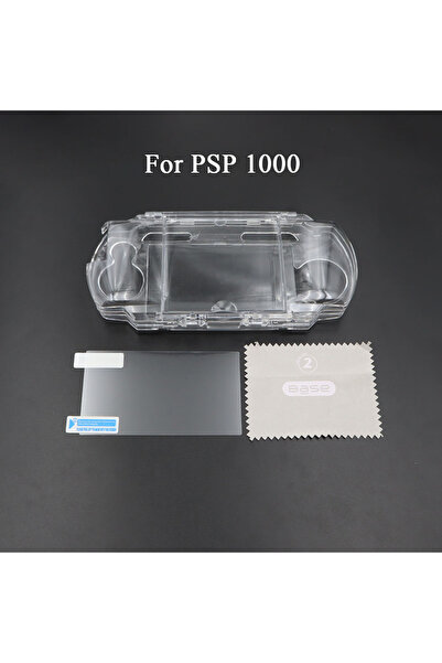 Choice7 حافظة شفافة من الكريستال الصلب لجهاز PSP 1000 لجهاز PSV 1000 2000، غط...