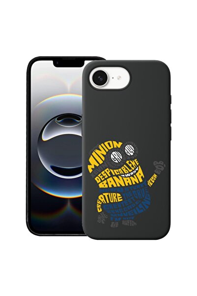 bestcase Калъф за Apple iPhone 16e, Премиум тънък силиконов 1.2ММ, Калиграфск...