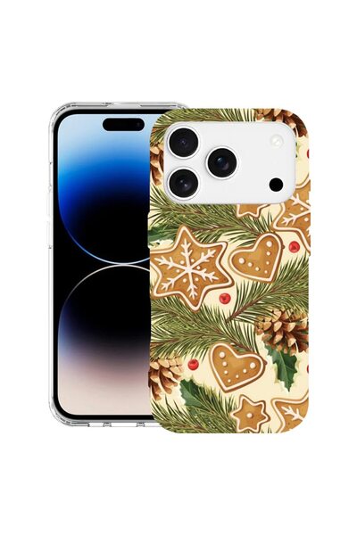 bestcase Husa pentru Apple iPhone 17 Pro Max cu Design Xmas Pattner, Mag Anti...