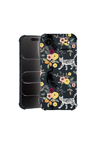 bestcase Θήκη TPU Pro Shock Συμβατή με Apple iPhone 17 Air, με σχέδιο γάτας, ...