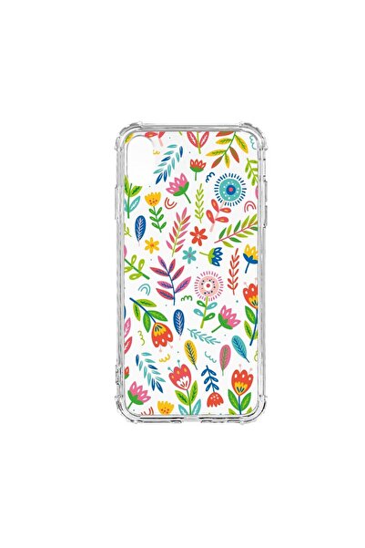 bestcase Husă Antișoc din Silicon Compatibilă cu Apple iPhone XS Max, Happy F...