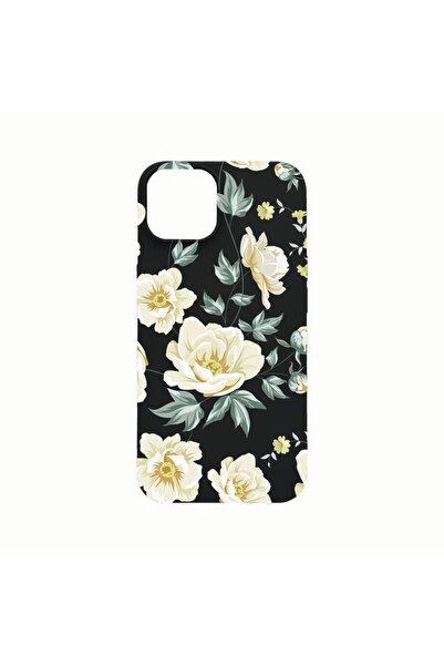 bestcase Husa Silicon, Compatibila Cu Apple iPhone 14, Flowers, rezistenta la...