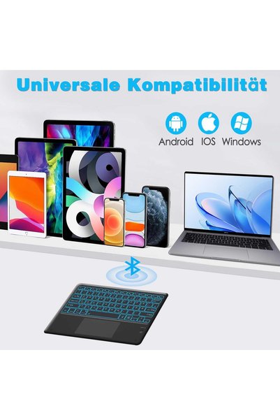 BL Tastatură Bluetooth cu touchpad