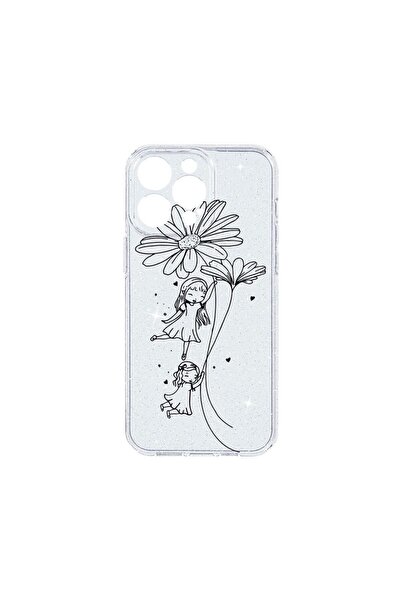 bestcase Θήκη Crystal Glitter 2MM, Συμβατή με Apple iPhone 14 Pro, Sisters, Α...