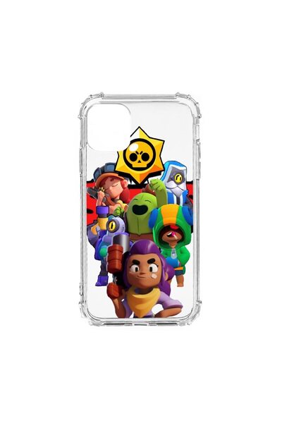bestcase Αντικραδασμική Θήκη, Συμβατή με Apple iPhone 12 Mini, Brawl Stars, Σ...