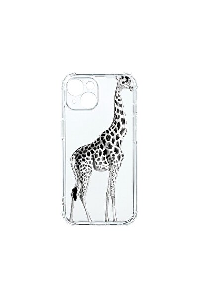 bestcase Husa Anti Shock 1.5MM, Compatibila Cu Apple iPhone 15 Plus, Giraffe,...