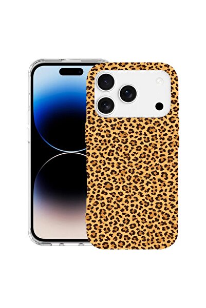 bestcase Θήκη για Apple iPhone 17 Pro με σχέδιο λεοπάρ, MagSafe Αντικραδασμικ...