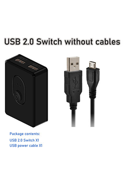 Choice مفتاح USB 2.0 ثنائي الاتجاه (KVM) يدعم USB 2.0/USB 3.0 - جديد وحصري!