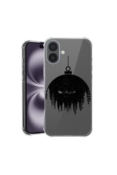 bestcase Θήκη για Apple iPhone 17 με Σχέδιο Χριστουγεννιάτικης Σφαίρας, Αντικ...