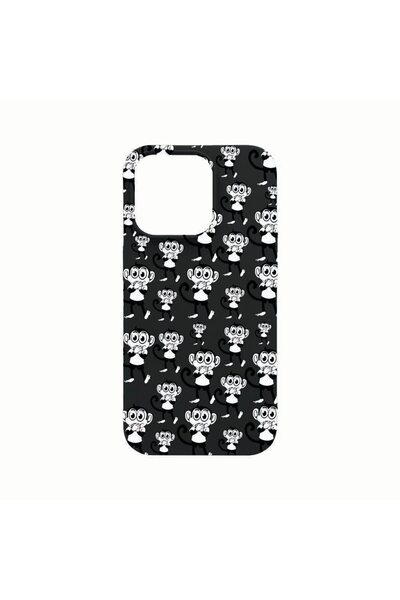 bestcase Husa Silicon, Compatibila Cu Apple iPhone 14 Pro Max, Monkeys, rezis...