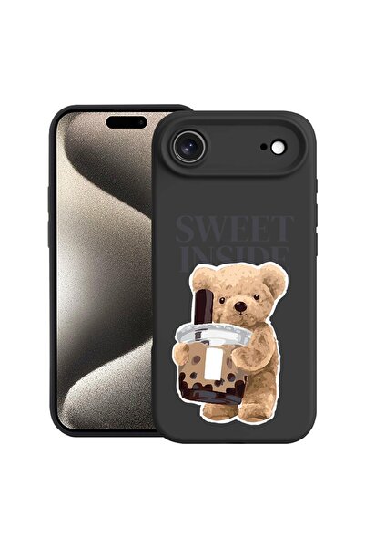 bestcase Husă pentru Apple iPhone 17 Air cu Design Teddy Bear Sweet Inside, S...