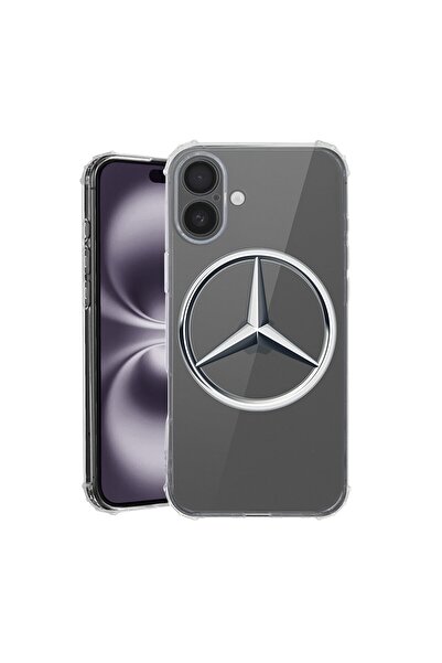 bestcase Husă pentru Apple iPhone 17 cu design Mercedes-Benz, Antișoc, Colțur...