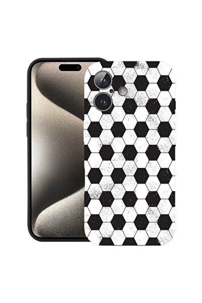 bestcase Θήκη για Apple iPhone 17 με σχέδιο με μοτίβο ποδοσφαίρου, από σιλικό...