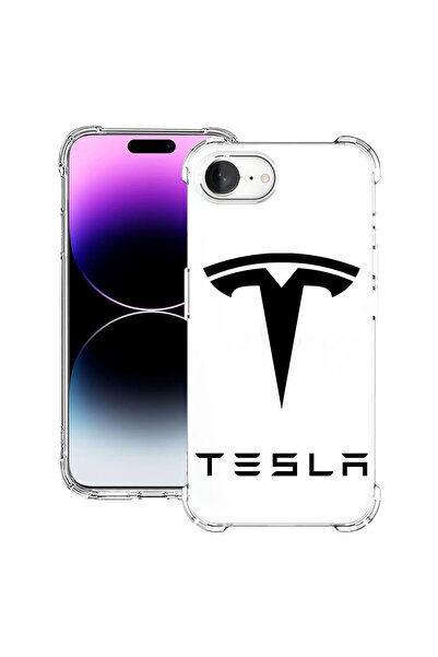 bestcase Husa pentru Apple iPhone 16e, Anti Shock 1.5MM, Tesla, Protectie cam...