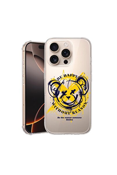 bestcase Θήκη για Apple iPhone 16 Pro Max, Αντικραδασμική 1.5MM, Αρκουδάκι Be...