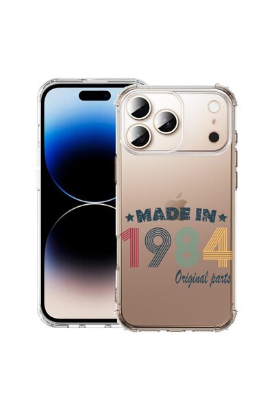 bestcase Θήκη για Apple iPhone 17 Pro Max με Σχέδιο Original Parts 1984, Αντι...