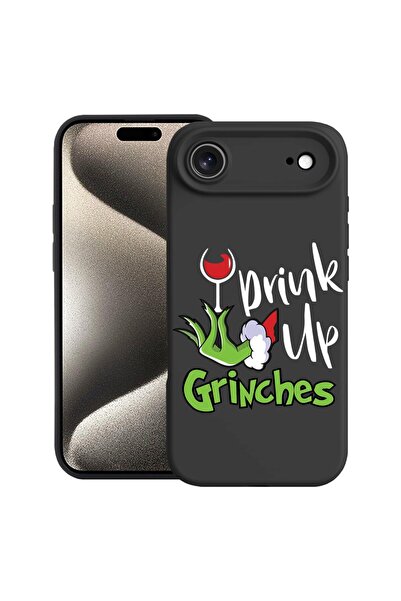 bestcase Husă pentru Apple iPhone 17 Air cu Design Grinches - Drink Up, Silic...