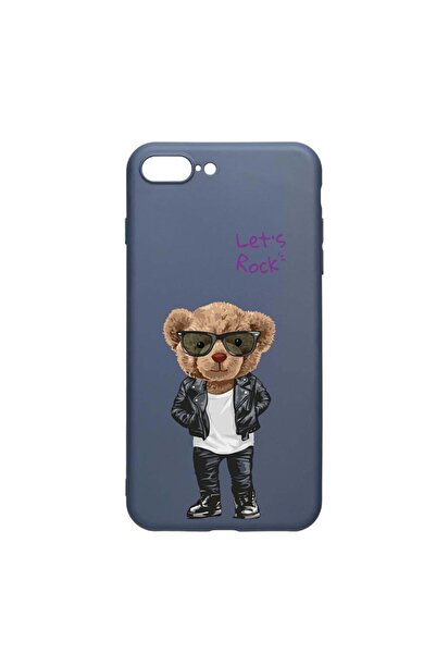 bestcase Husa Silicon, Compatibila Cu Apple iPhone 8 Plus / 7 Plus, Let's Roc...