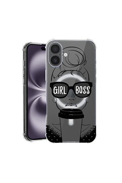 bestcase Θήκη για Apple iPhone 16 Plus, MagSafe Αντικραδασμική, Girl Boss, Πρ...
