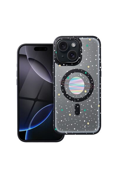 bestcase Husa Compatibila cu Apple iPhone 12 cu Design Universe, Shockproof S...