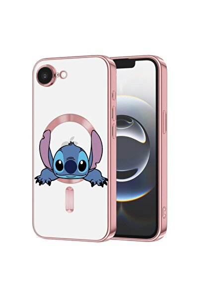 bestcase Луксозен MagSafe калъф, съвместим с Apple iPhone 16e, Стич, Ултра ме...