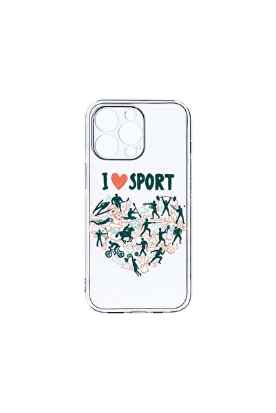 bestcase Διαφανής Θήκη Σιλικόνης 2MM, Συμβατή με Apple iPhone 14 Pro, Λατρεύω...