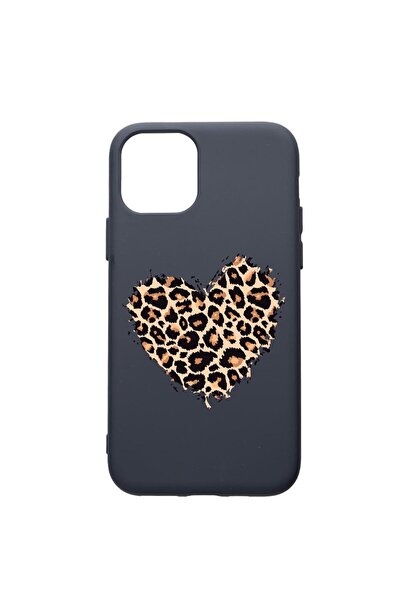 bestcase Θήκη Σιλικόνης Premium Συμβατή με Apple iPhone 12, Σχέδιο Καρδιά Λεο...