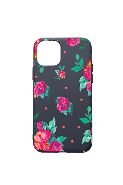 bestcase Θήκη Σιλικόνης Premium Συμβατή με Apple iPhone 12 Mini, Τριαντάφυλλα...