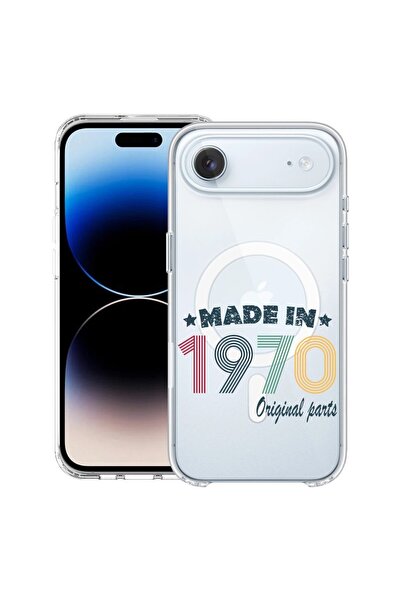 bestcase Husă pentru Apple iPhone 17 Air cu Design Original Parts 1970, Mag A...