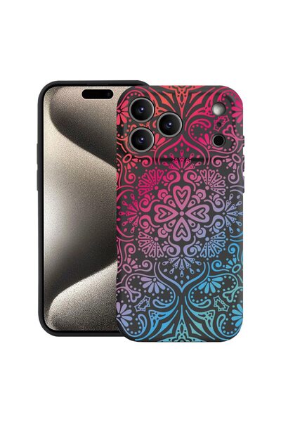 bestcase Θήκη για Apple iPhone 17 Pro με σχέδιο Μάνταλα σε χρώματα, από σιλικ...