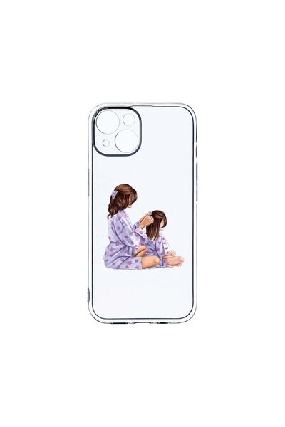 bestcase Θήκη Διαφανής Σιλικόνη 2MM, Συμβατή με Apple iPhone 14, Σχέδια Πριγκ...