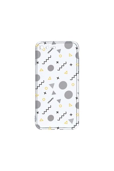 bestcase Husa din silicon transparent de 2MM, compatibilă cu Apple iPhone 8 P...