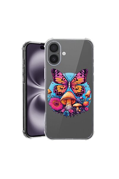 bestcase Case for Apple iPhone 16, Anti Shock 1.5MM, Dream Colors - Butterfly...