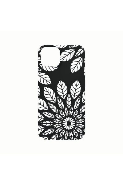 bestcase Husa Silicon, Compatibila Cu Apple iPhone 14, Flower Pattern, rezist...