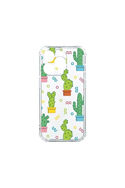 bestcase Αντικραδασμική Θήκη 1.5MM, Συμβατή με Apple iPhone 15 Pro, Κάκτος, Α...