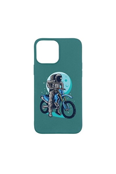bestcase Husa Silicon Compatibila Cu Apple iPhone 13 Pro Max, Astronaut Biker...