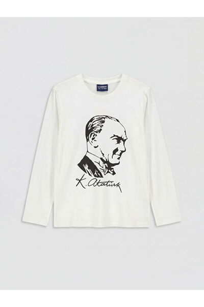 LC Waikiki Shining Choices from Shining Store Zero Roba Collar Ataturk Printe...