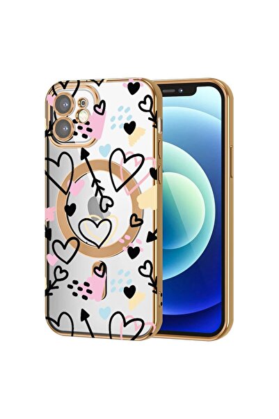 bestcase Husa Luxury MagSafe, Compatibila Apple iPhone 11, Inimioare si saget...