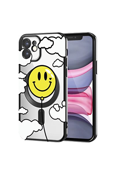 bestcase Πολυτελής Θήκη MagSafe, Συμβατή με Apple iPhone 12, Κίτρινο Μπαλόνι ...