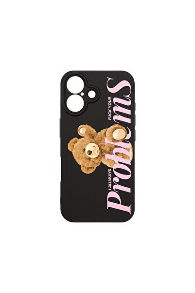 bestcase Θήκη για Apple iPhone 16 Plus, Λεπτή Premium Σιλικόνη 1.2MM, Αρκουδά...