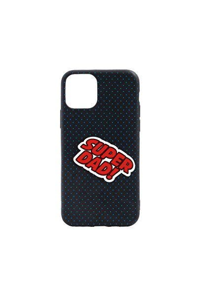bestcase Husa Silicon Compatibila Cu Apple iPhone 11 Pro, Super Dad, rezisten...