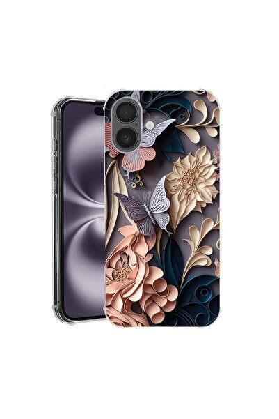 bestcase Θήκη για Apple iPhone 16 Plus, Αντικραδασμική 1.5MM, Πεταλούδα, Αντο...