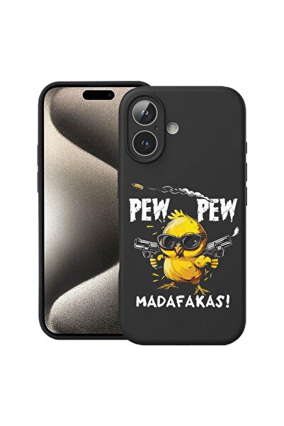 bestcase Husă pentru Apple iPhone 17 cu Design Pew Pew, Silicon Premium, Micr...