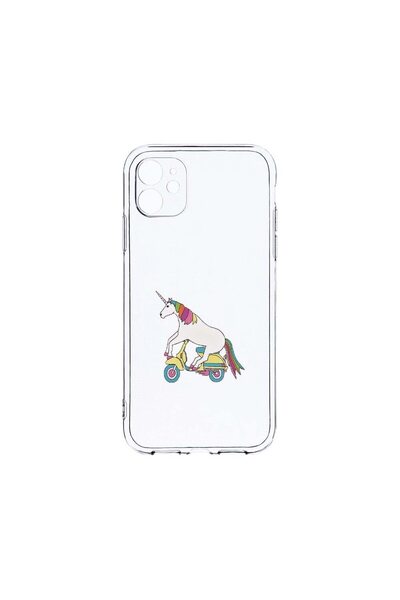 bestcase Husa din silicon transparent de 2MM, compatibilă cu Apple iPhone 12 ...