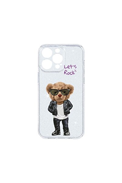 bestcase Husa Crystal Glitter 2MM, Compatibila Cu Apple iPhone 14 Pro, Let's ...
