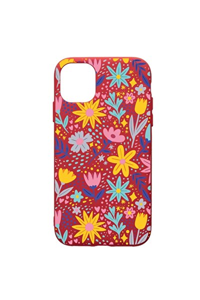 bestcase Husa Premium Silicon Compatibila Cu Apple iPhone 12 Mini, Little Flo...