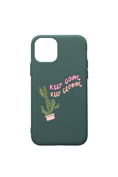 bestcase Θήκη Σιλικόνης Premium Συμβατή με Apple iPhone 11, Keep Going, με υφ...