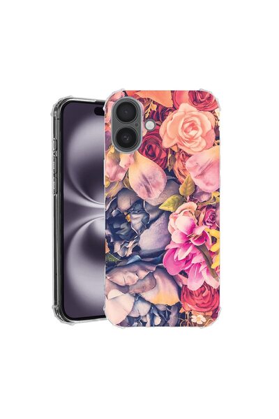 bestcase Θήκη για Apple iPhone 17 με Φλοράλ Σχέδιο, Αντικραδασμική, Ενισχυμέν...